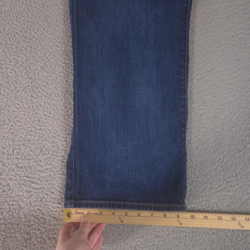 Lucky Brand Jeans Mens 48x28 Blue 181 Relaxed Straight Leg Stretch Denim Pants - Picture 2 of 15